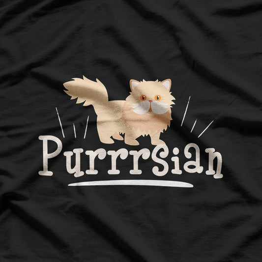 Cute Persian Cat - Elegance Meets Adorable Charm T-Shirt