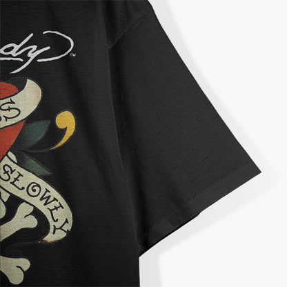 Love Kills Slowly: Ed Hardy-Inspired Cool T-Shirt