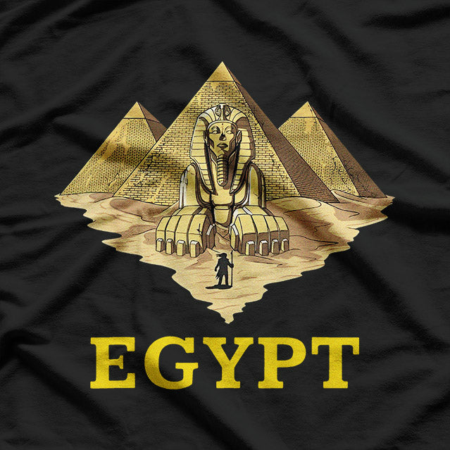 Egyptian Pyramids & Sphinx - Ancient Egypt T-Shirt