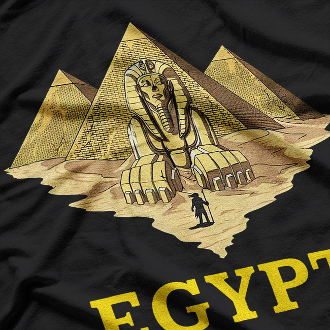 Egyptian Pyramids & Sphinx - Ancient Egypt T-Shirt