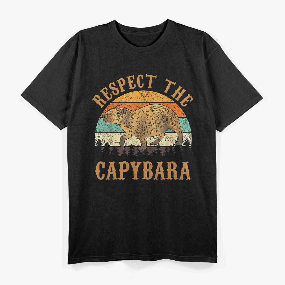 Respect the Capybara - Funny & Chill T-Shirt