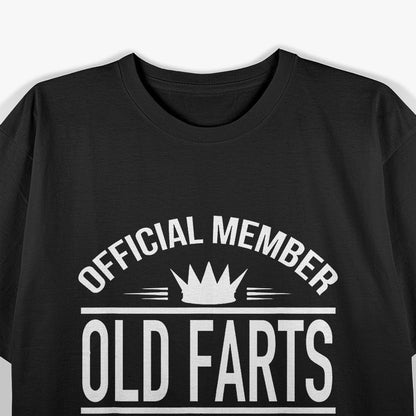 Funny Official Member Old Farts Club T-Shirt