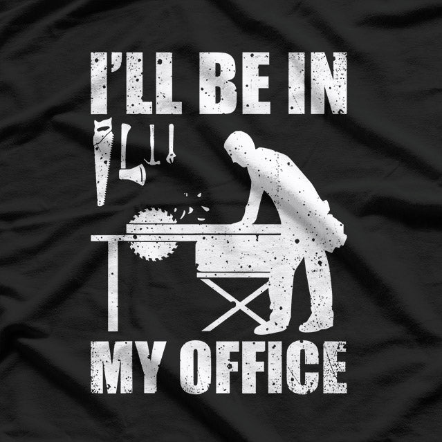 Mens Funny Woodworking – Carpenter Carpentry Woodworker T-Shirt