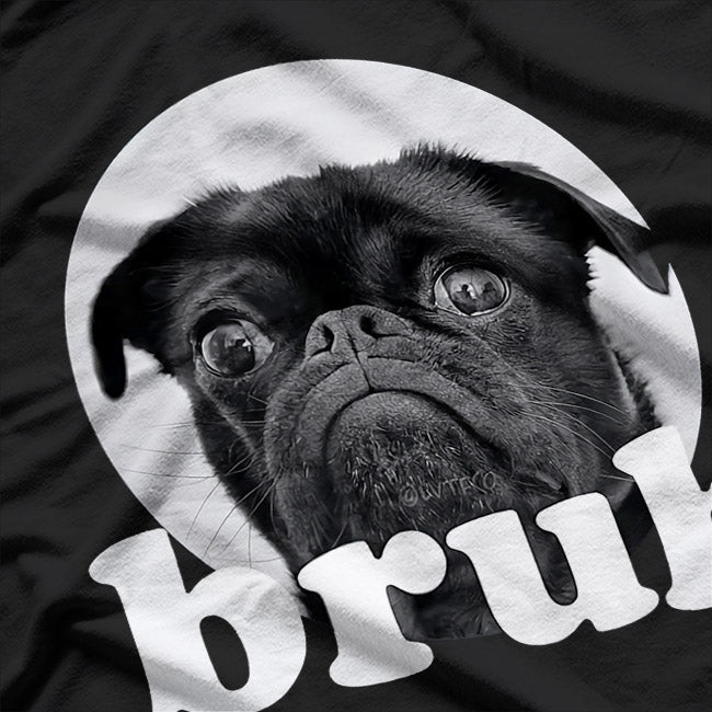 Pug Says Bruh, Funny Dog Meme T-Shirt