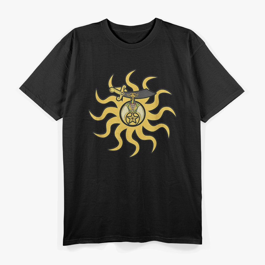 Shriner Sun - Masonic Symbol of Honor T-Shirt