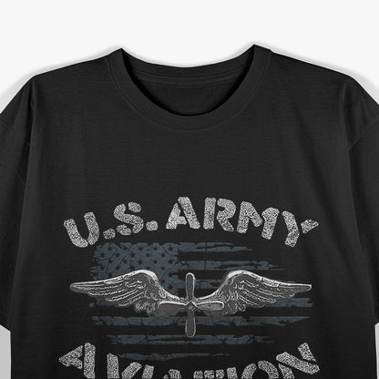 US Army Aviation Military Airplanes Helicopter Pilot T-Shirt