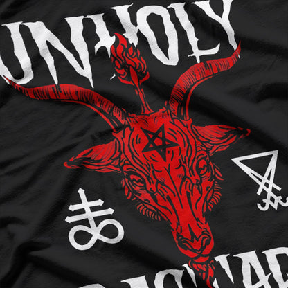 Baphomet Unholy Bastard Dark Occult T-Shirt