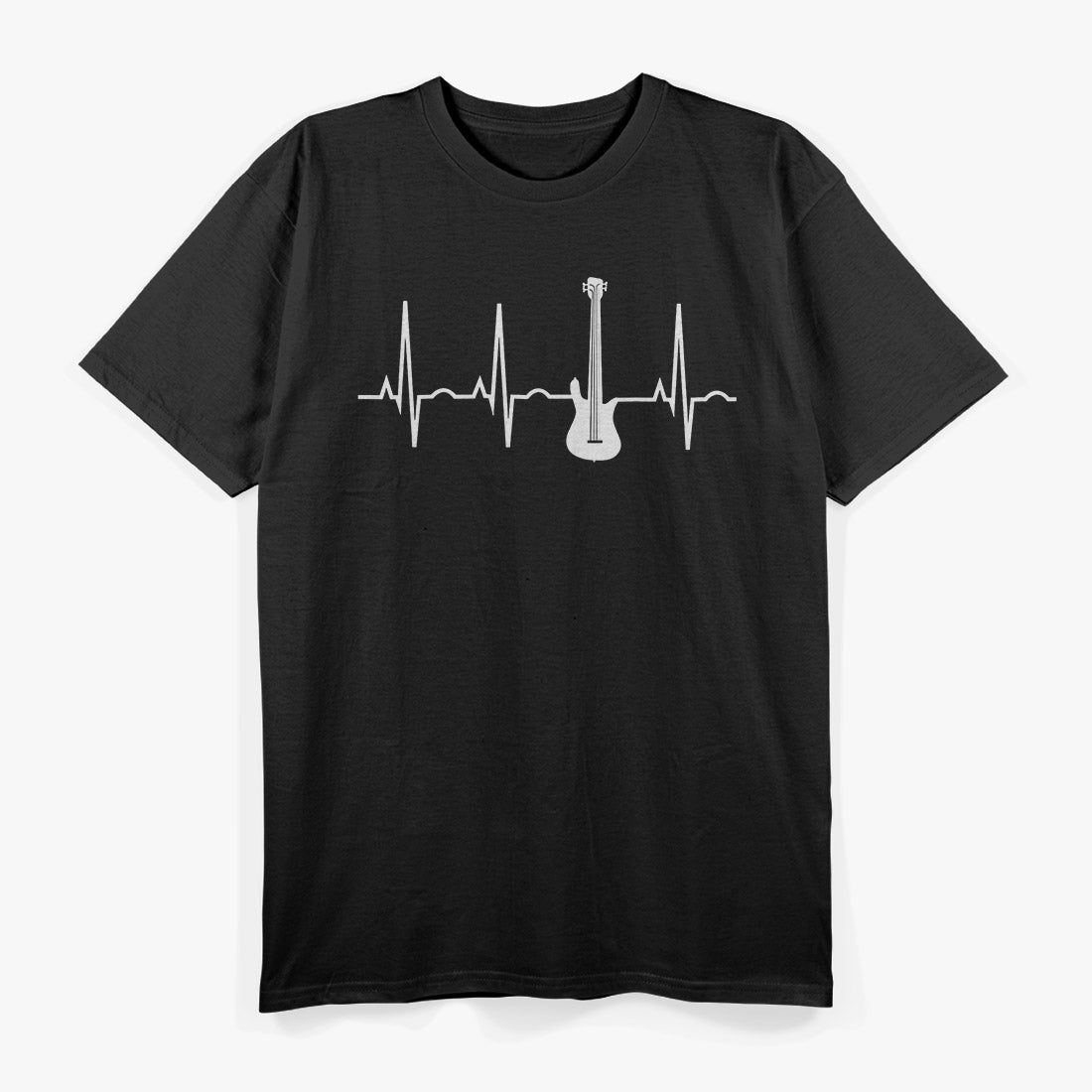 Bass Guitar Player Heart T-Shirt