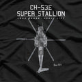 CH-53E Super Stallion: The King of Heavy Lift T-Shirt