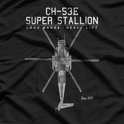 CH-53E Super Stallion: The King of Heavy Lift T-Shirt