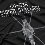 CH-53E Super Stallion: The King of Heavy Lift T-Shirt