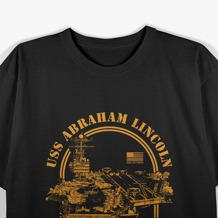 CVN-72 USS Abraham Lincoln: Proud Navy Carrier T-Shirt