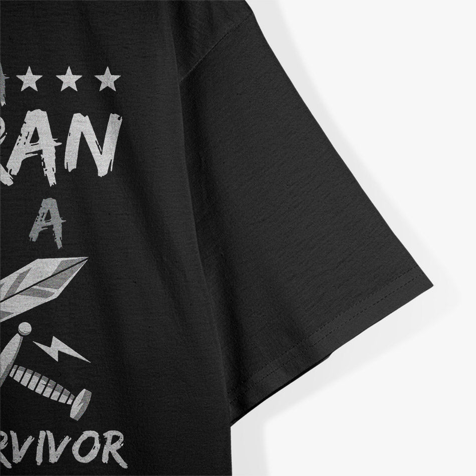 Cancer Survivor Strong – Veteran Chemotherapy Warrior Fighter T-Shirt