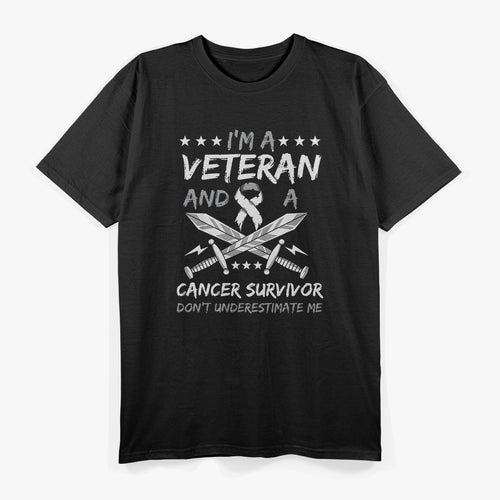 Cancer Survivor Strong – Veteran Chemotherapy Warrior Fighter T-Shirt