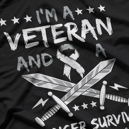 Cancer Survivor Strong – Veteran Chemotherapy Warrior Fighter T-Shirt