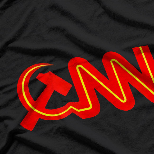 Communist News Network Funny Political Parody T-Shirt