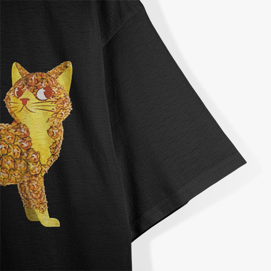 Pineapple Cats, Tropical Feline Fun T-Shirt