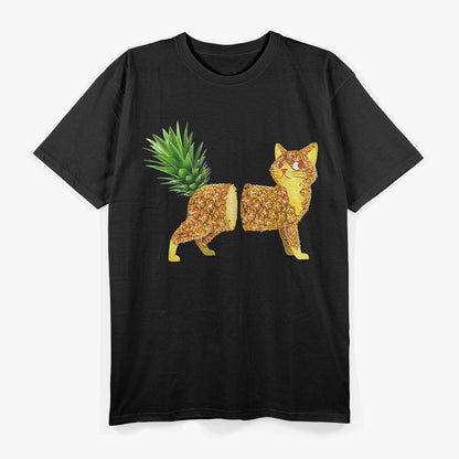 Pineapple Cats, Tropical Feline Fun T-Shirt