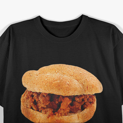 Funny Sloppy Joe Beef Sandwich Lover Costume Food T-Shirt