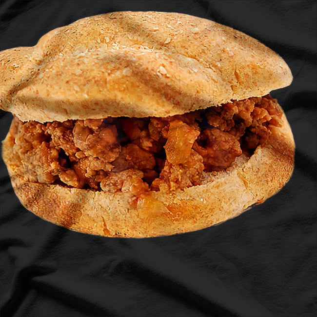 Funny Sloppy Joe Beef Sandwich Lover Costume Food T-Shirt