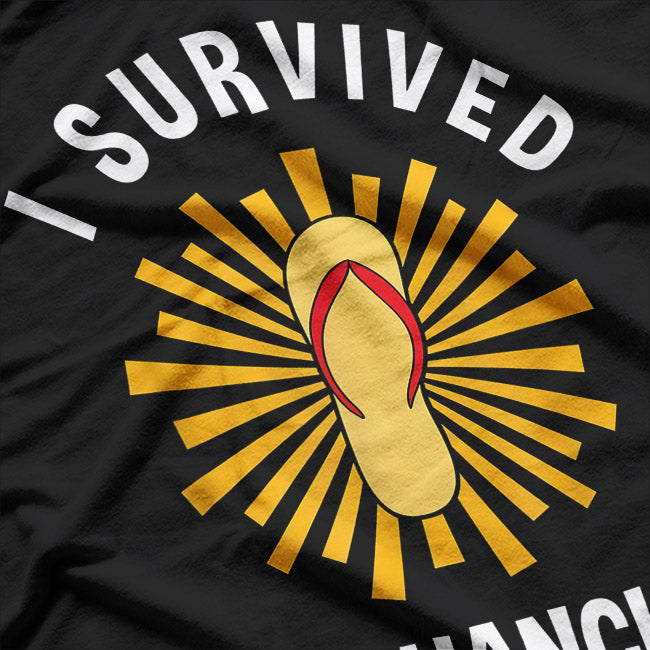 Survived La Chancla – Funny Latino Parenting Humor Gift T-Shirt