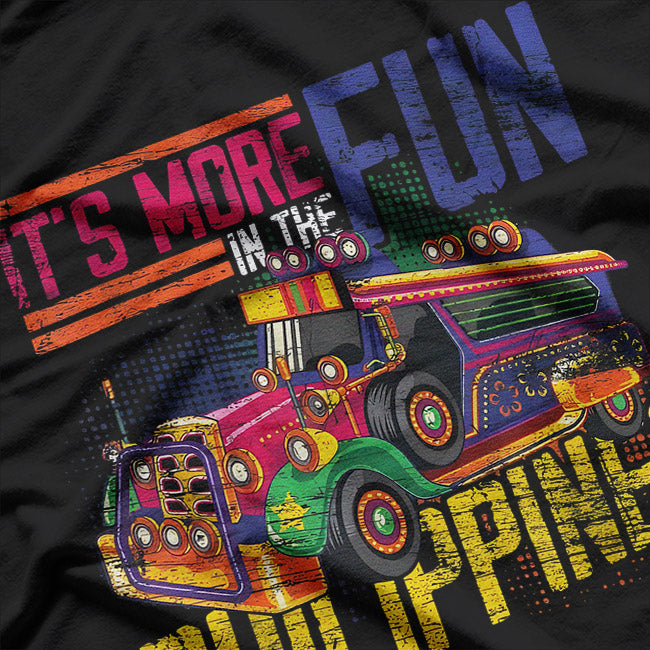 It's More Fun In The Philippines: Vibrant Travel-Inspired T-Shirt