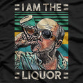 Liquor Lover  Funny Drinking Humor Graphic T-Shirt