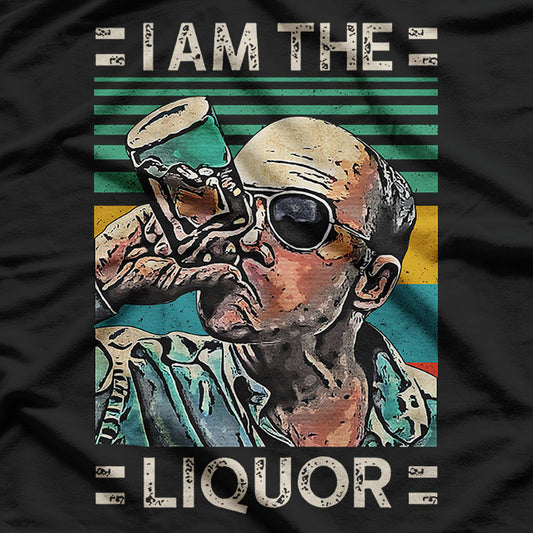 Liquor Lover  Funny Drinking Humor Graphic T-Shirt