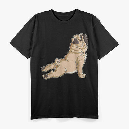 Pug Yoga, Stretch and Relax with Your Favorite Pup T-Shirt