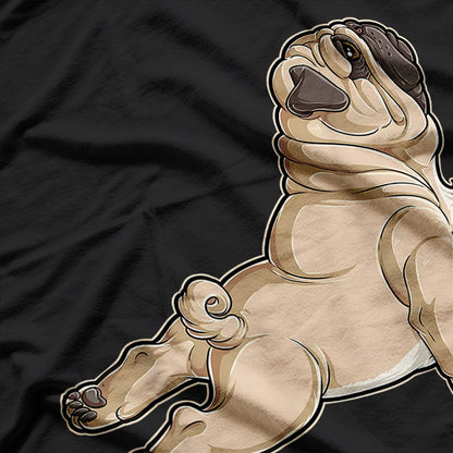 Pug Yoga, Stretch and Relax with Your Favorite Pup T-Shirt