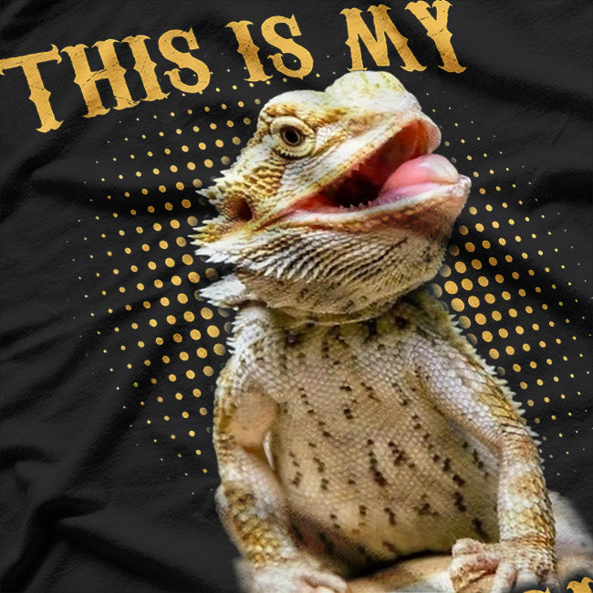 This Is My Happy Face: Bearded Dragon T-Shirt