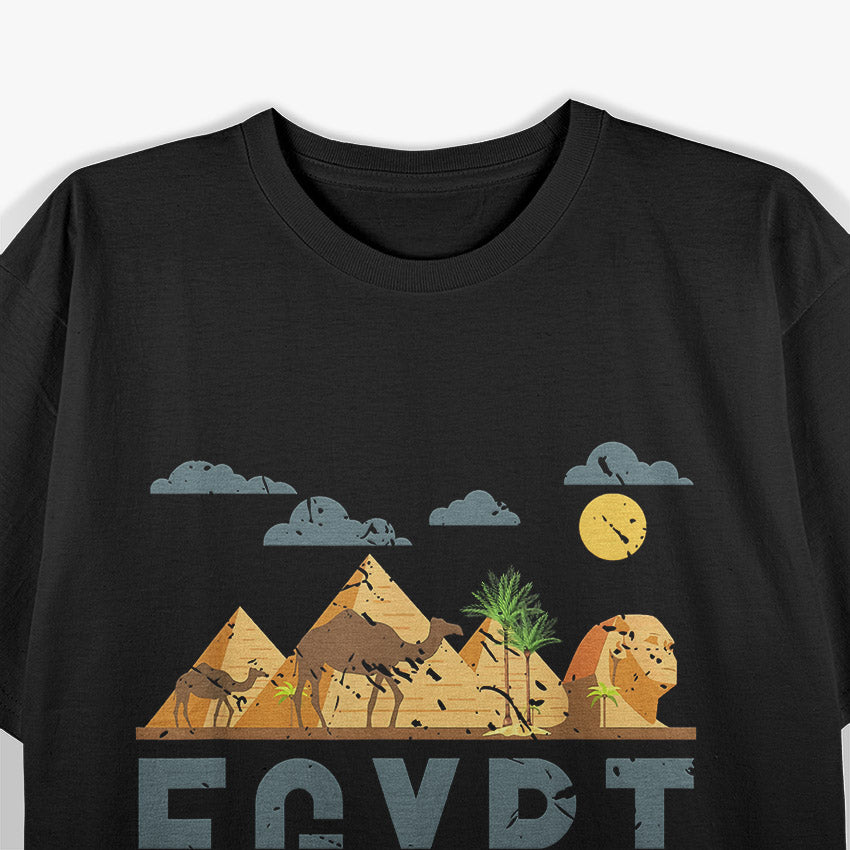 Ancient Egypt Symbols – Hieroglyphic Art History Love T-Shirt