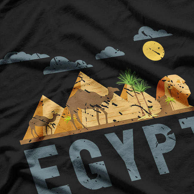 Ancient Egypt Symbols – Hieroglyphic Art History Love T-Shirt
