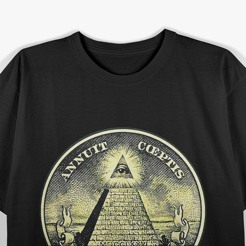 All-Seeing Eye - Mystical Symbol of Knowledge T-Shirt