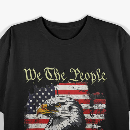 American Flag Bald Eagle: We The People Are Pissed Off T-Shirt