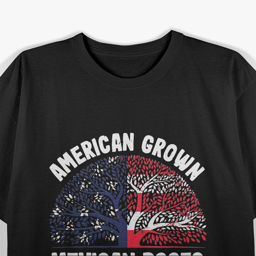 American Grown Mexican Roots T-Shirt