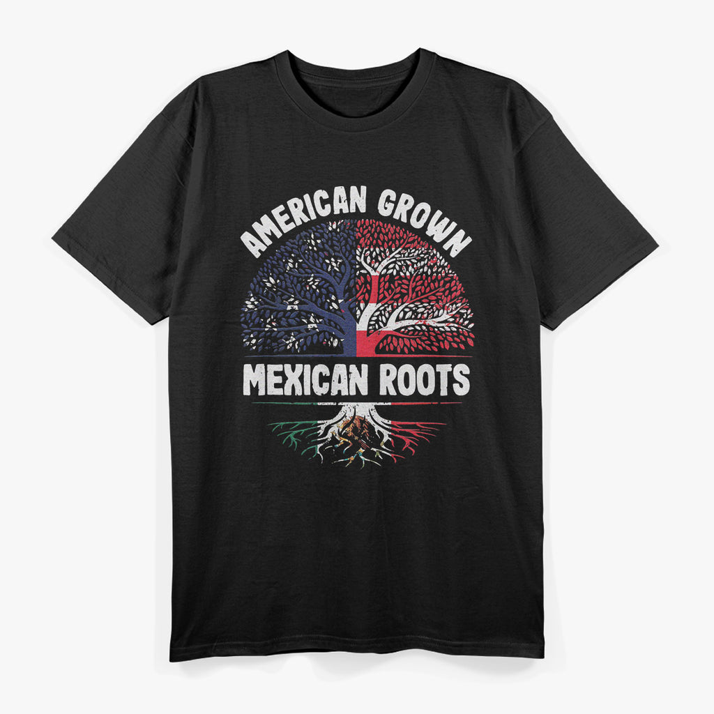 American Grown Mexican Roots T-Shirt