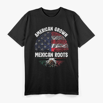 American Grown Mexican Roots T-Shirt