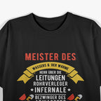Anlagenmechaniker – Gas Wasser Installateur Sanitär Klempner T-Shirt
