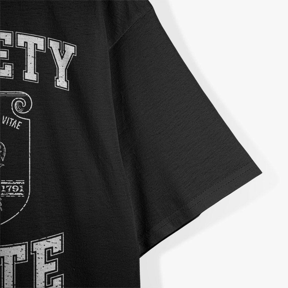 Anxiety State Funny Fake College Existential Dread Meme T-Shirt