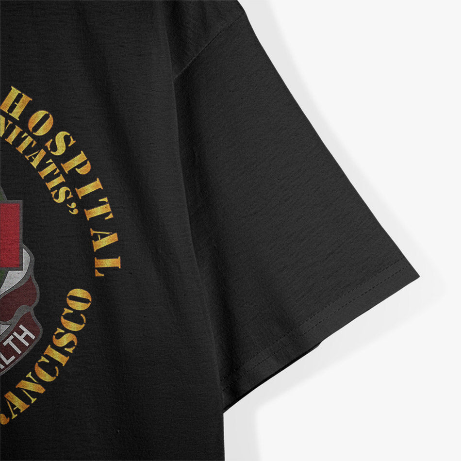 Army Medical Center Military Style Letterman Graphic T-Shirt