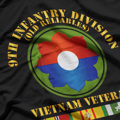 U.S. Army Veteran – 9th Division Vietnam War Tribute Design T-Shirt
