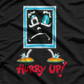 Vintage Blackboard  Funny Hurry Up Graphic T-Shirt