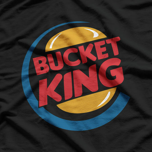 Bucket King Basketball Themed Classic Humor T-Shirt