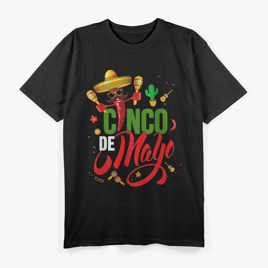 Cinco De Mayo, Mexican Fiesta 5 De Mayo T-Shirt