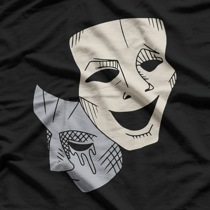 Comedy Tragedy Masks Theater Drama Club T-Shirt