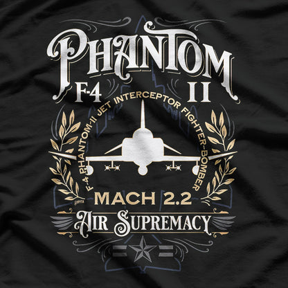 F-4 Phantom Jet – Air Supremacy Fighter Bomber Aviation Love T-Shirt