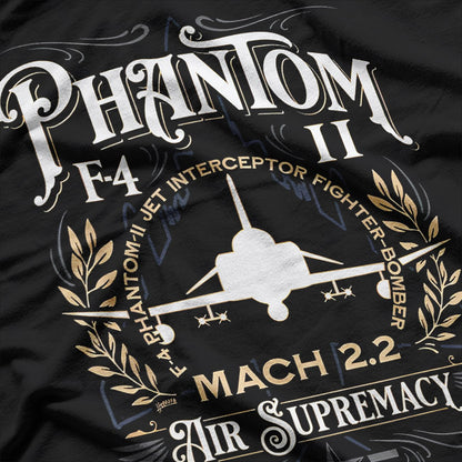F-4 Phantom Jet – Air Supremacy Fighter Bomber Aviation Love T-Shirt