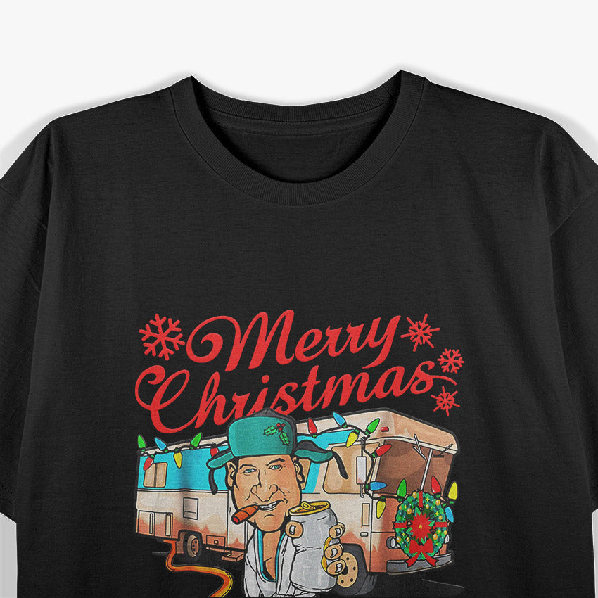 Merry Christmas – Shitter’s Full Funny Holiday RV Parody Love T-Shirt