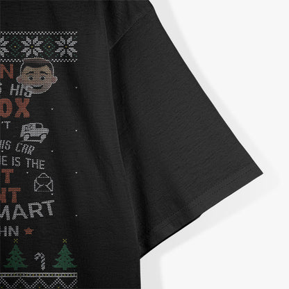 Funny Mail Carrier Postal Worker Ugly Christmas T-Shirt